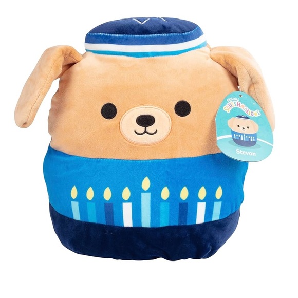 NWT SQUISHMALLOW STEVON HANNUKAH CHANUKAH PLUSH 10” - Picture 12 of 14